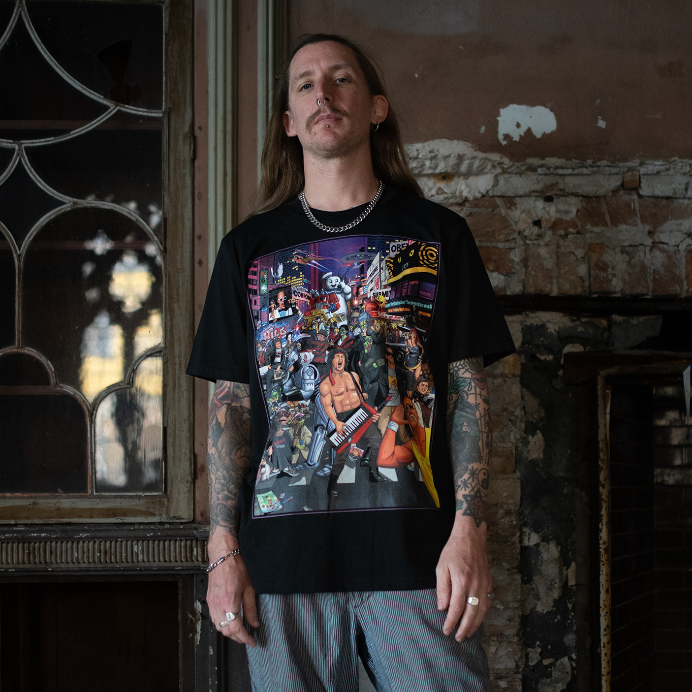 80s - Black Unisex T-shirt