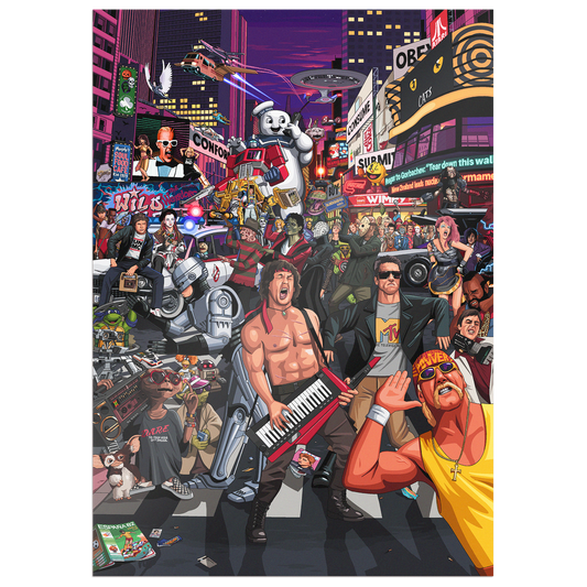 80s - Poster Print
