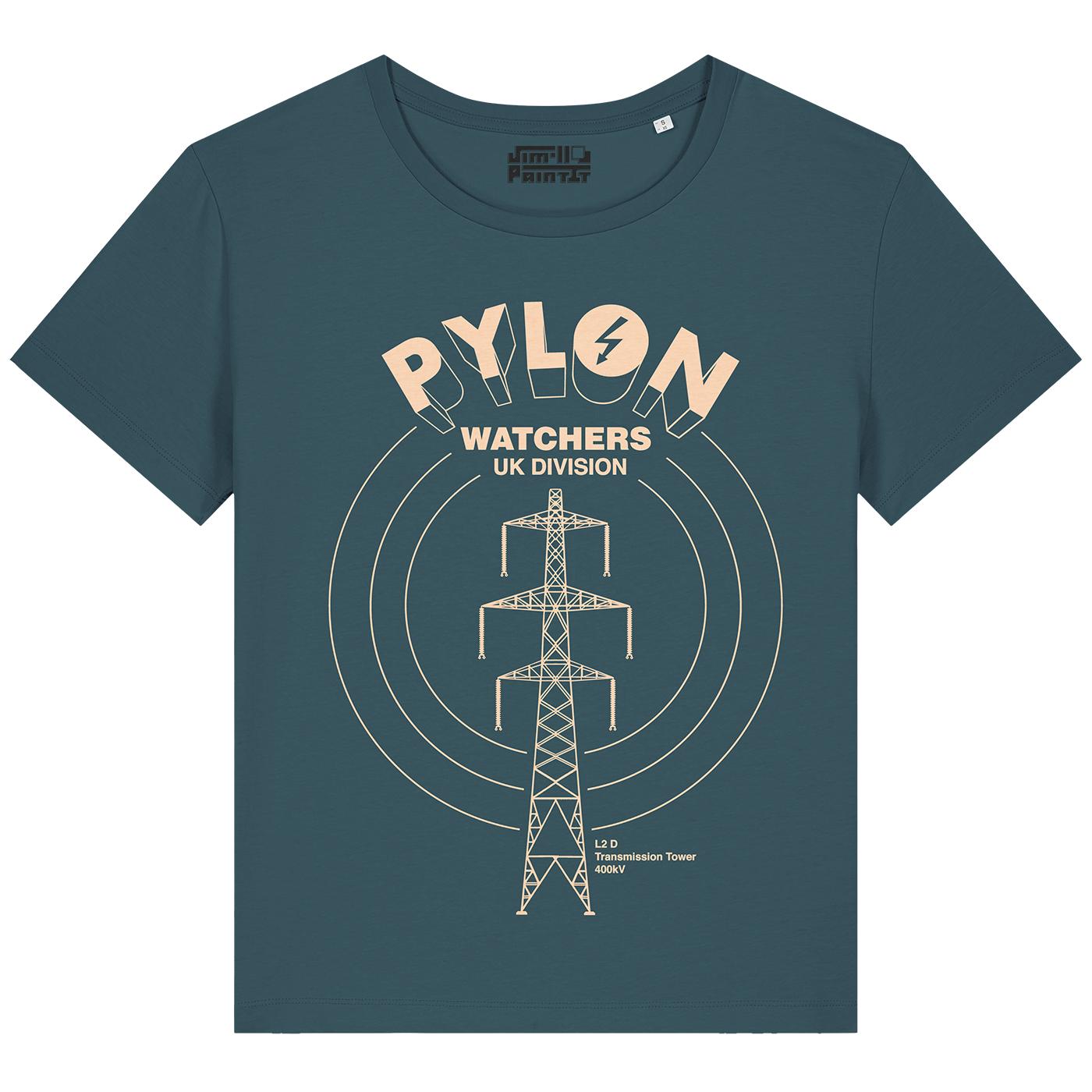 Pylon Watchers UK Division - Women's Scoop Neck T-shirt