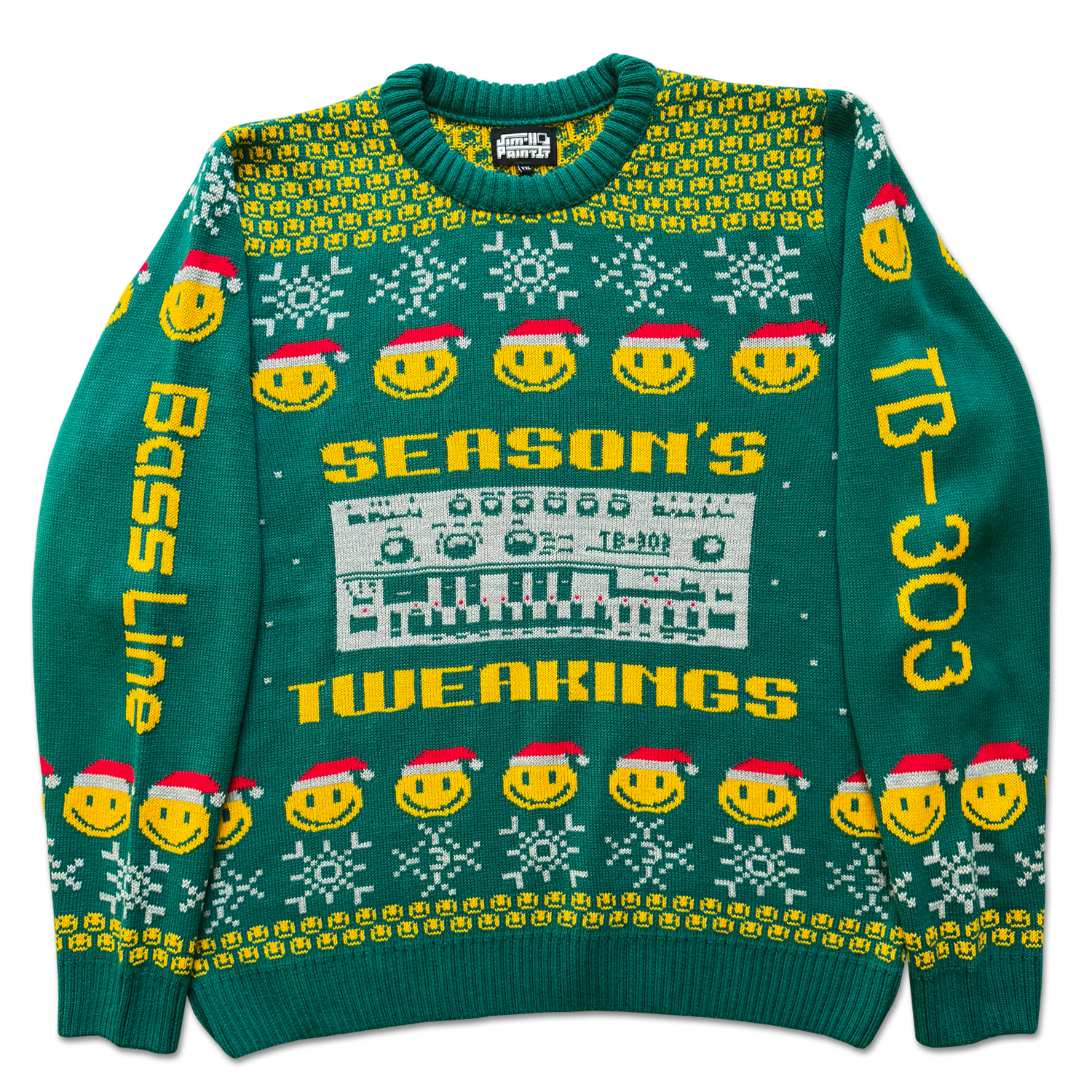 The Acid House Christmas Jumper - Green Edition – Jim'll Paint It