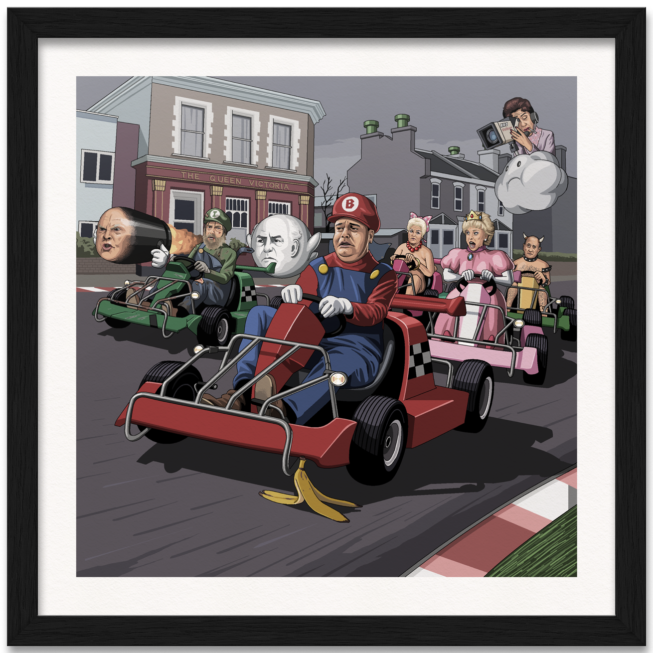 Barry-O Kart Art Print