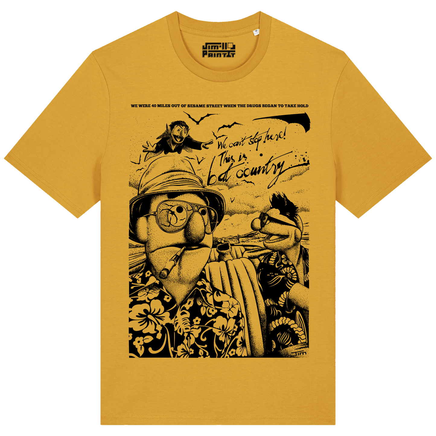 Bat Country Tee (Yellow)