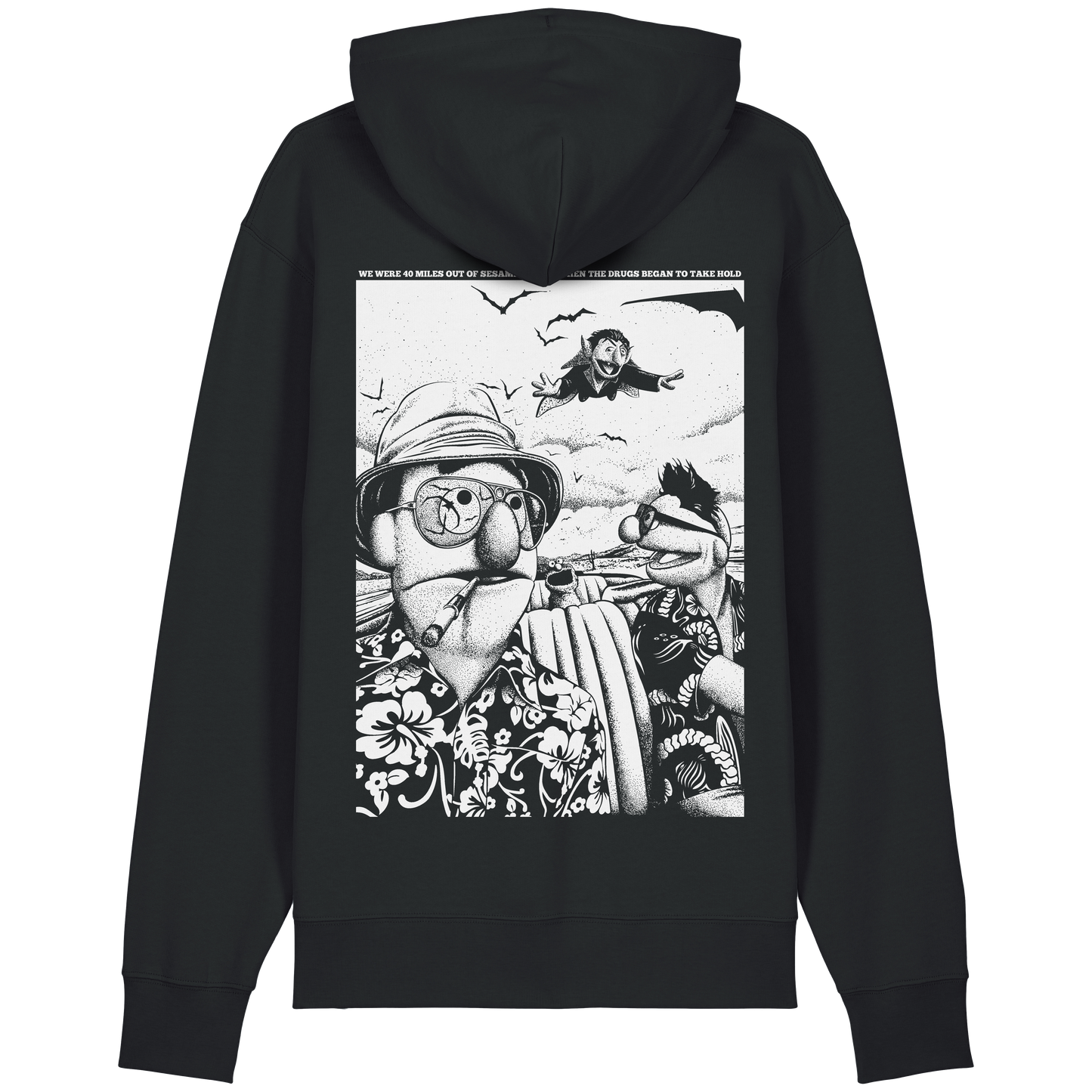 Bat Country - Deluxe Double Print Hoodie