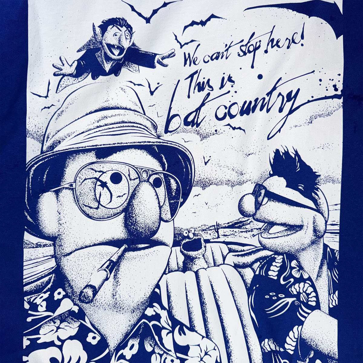 Bat Country Tee (Blue)