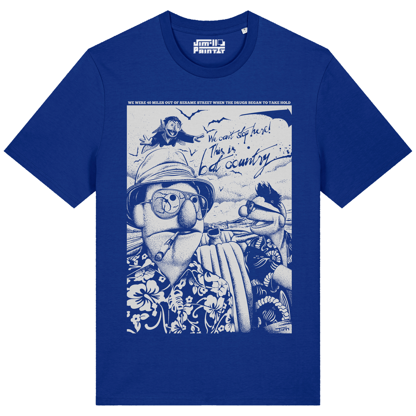 Bat Country - T-shirt (Blue)