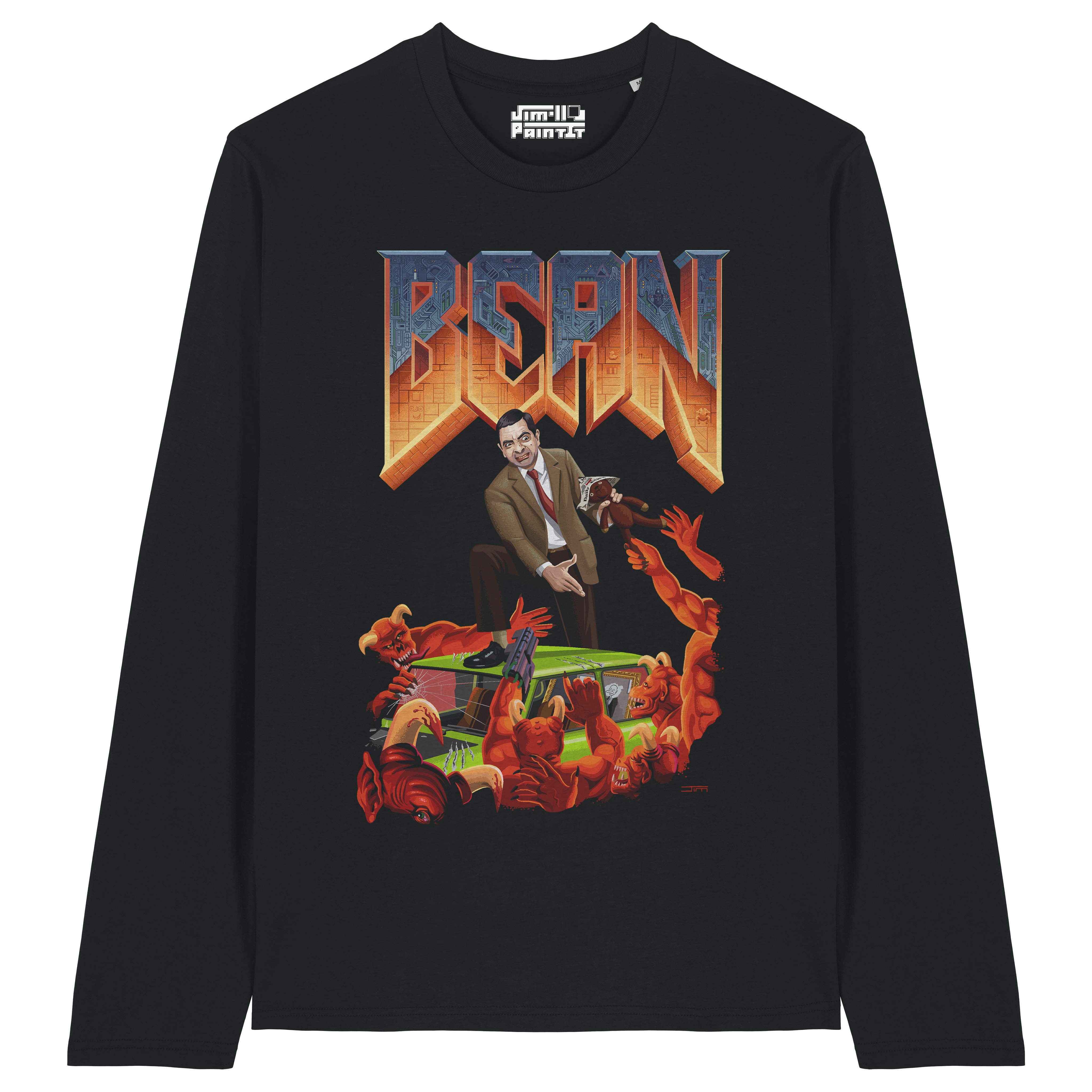BEAN - Longsleeve T-shirt – Jim'll Paint It