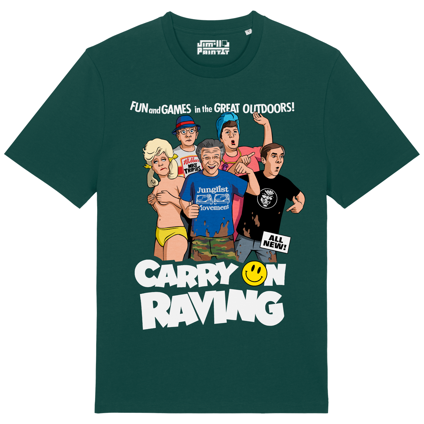Carry On Raving T-shirt