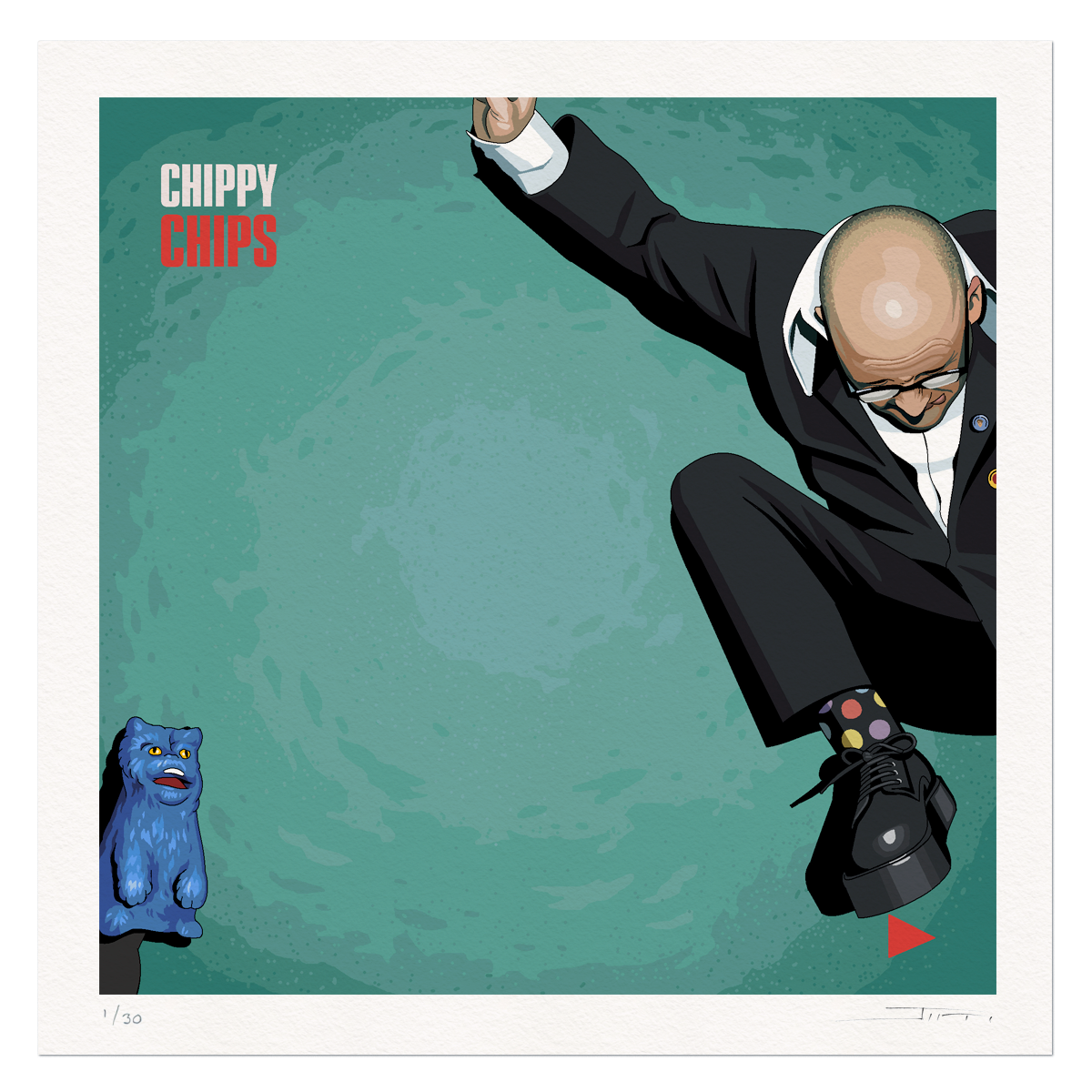 Chippy Chips - Ltd Giclee Print