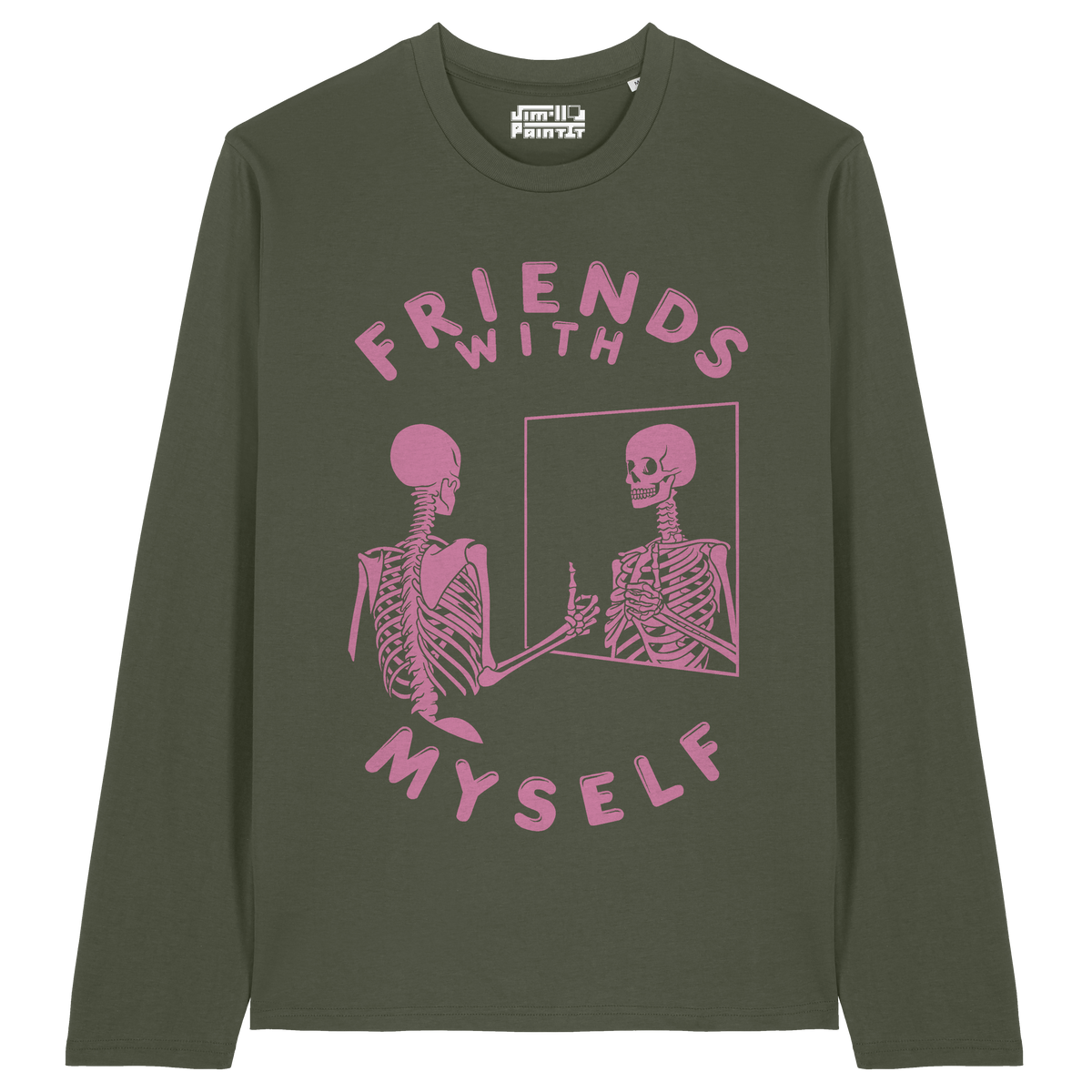 Friends With Myself - Longsleeve T-shirt