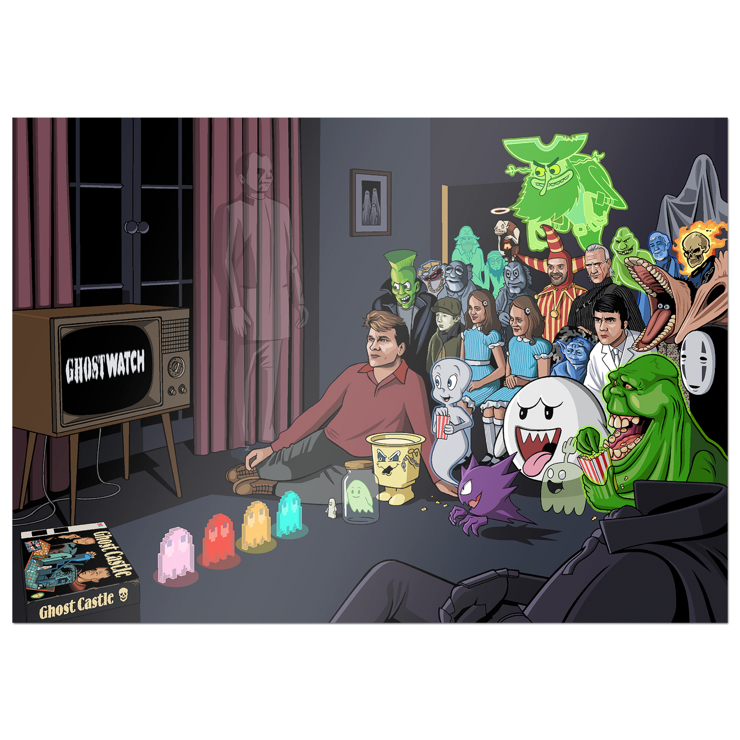 Ghosts - Poster Print