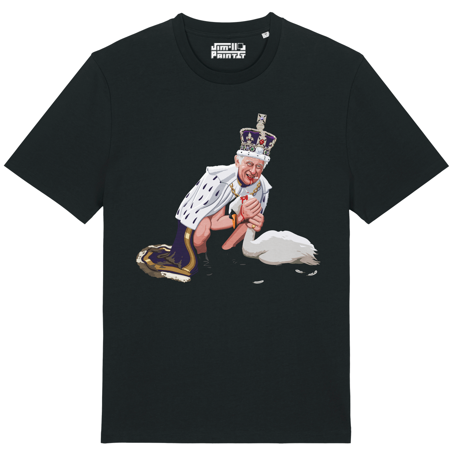 The King Eating A Swan - Unisex T-shirt