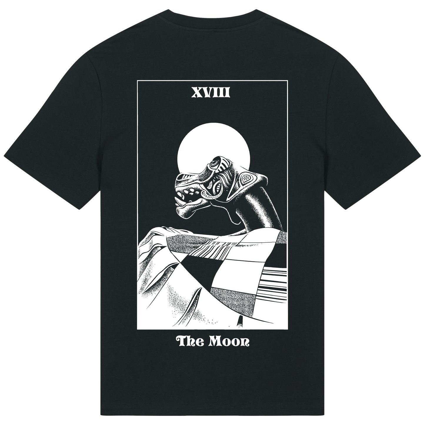 Summerisle Arcana: The Moon - Back Print T-shirt