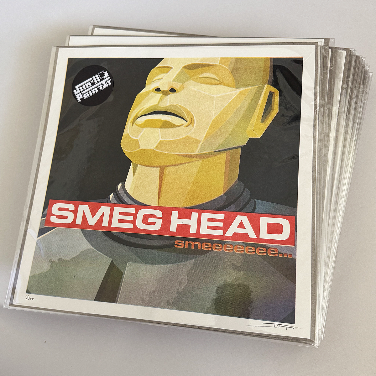 Smeghead - Ltd Halftone Risograph Print