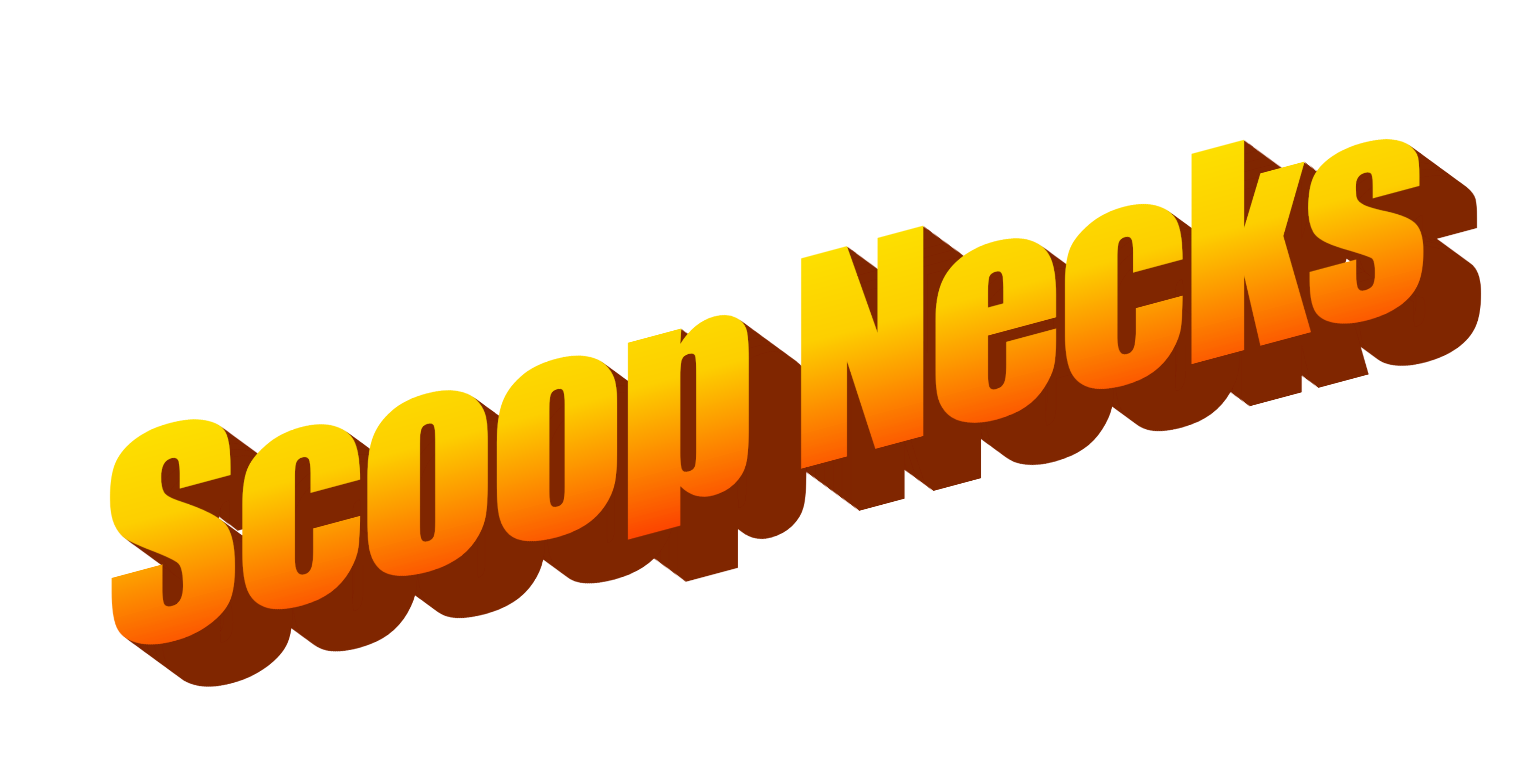 Scoop Necks
