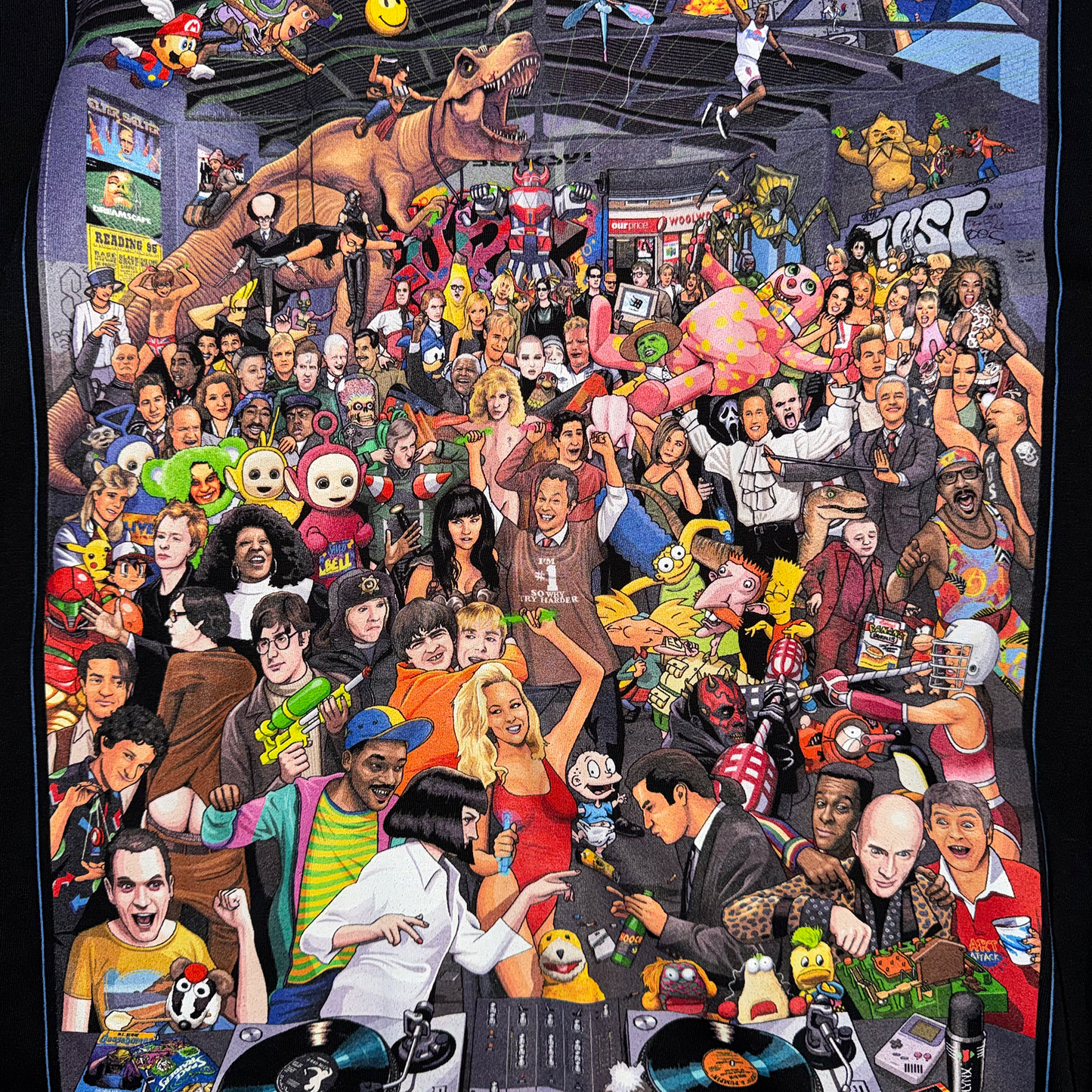 90s - Black Unisex T-shirt