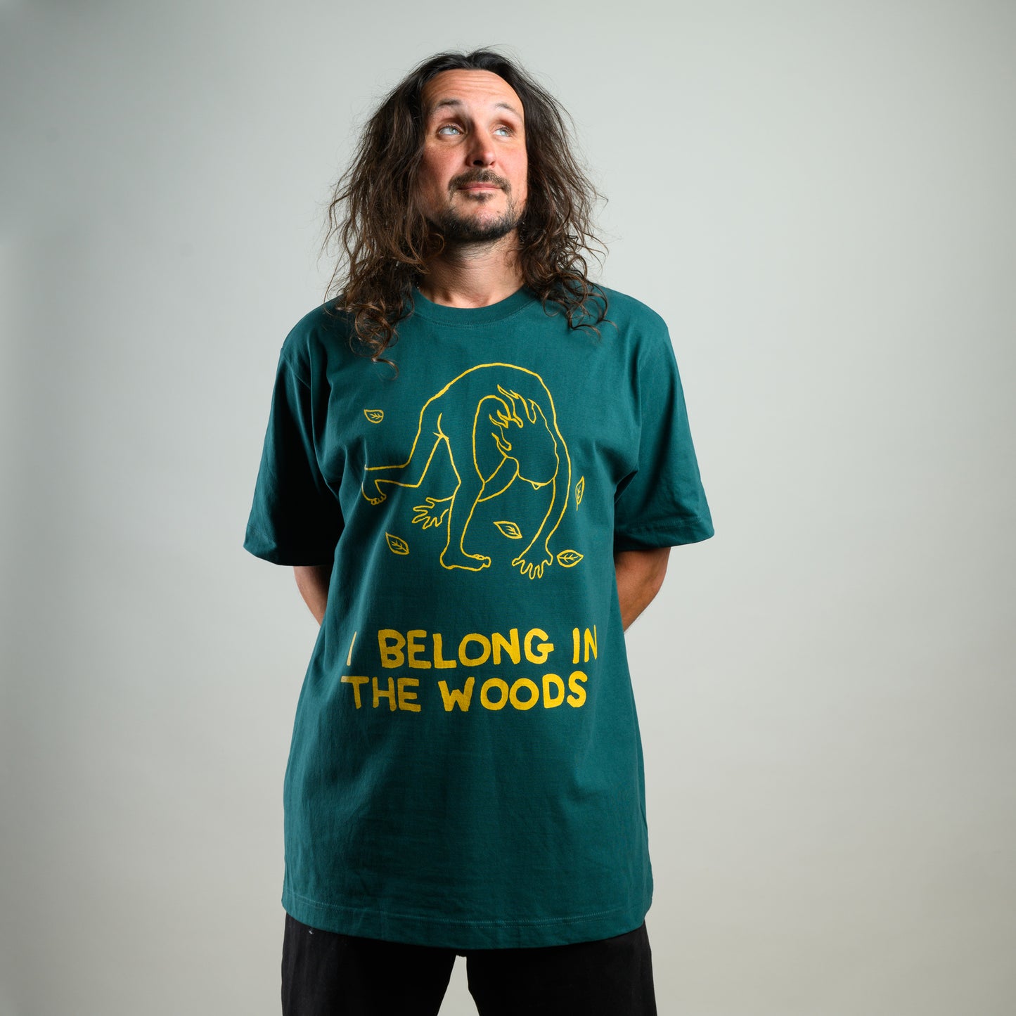 I Belong In The Woods - Premium Relaxed Fit T-shirt