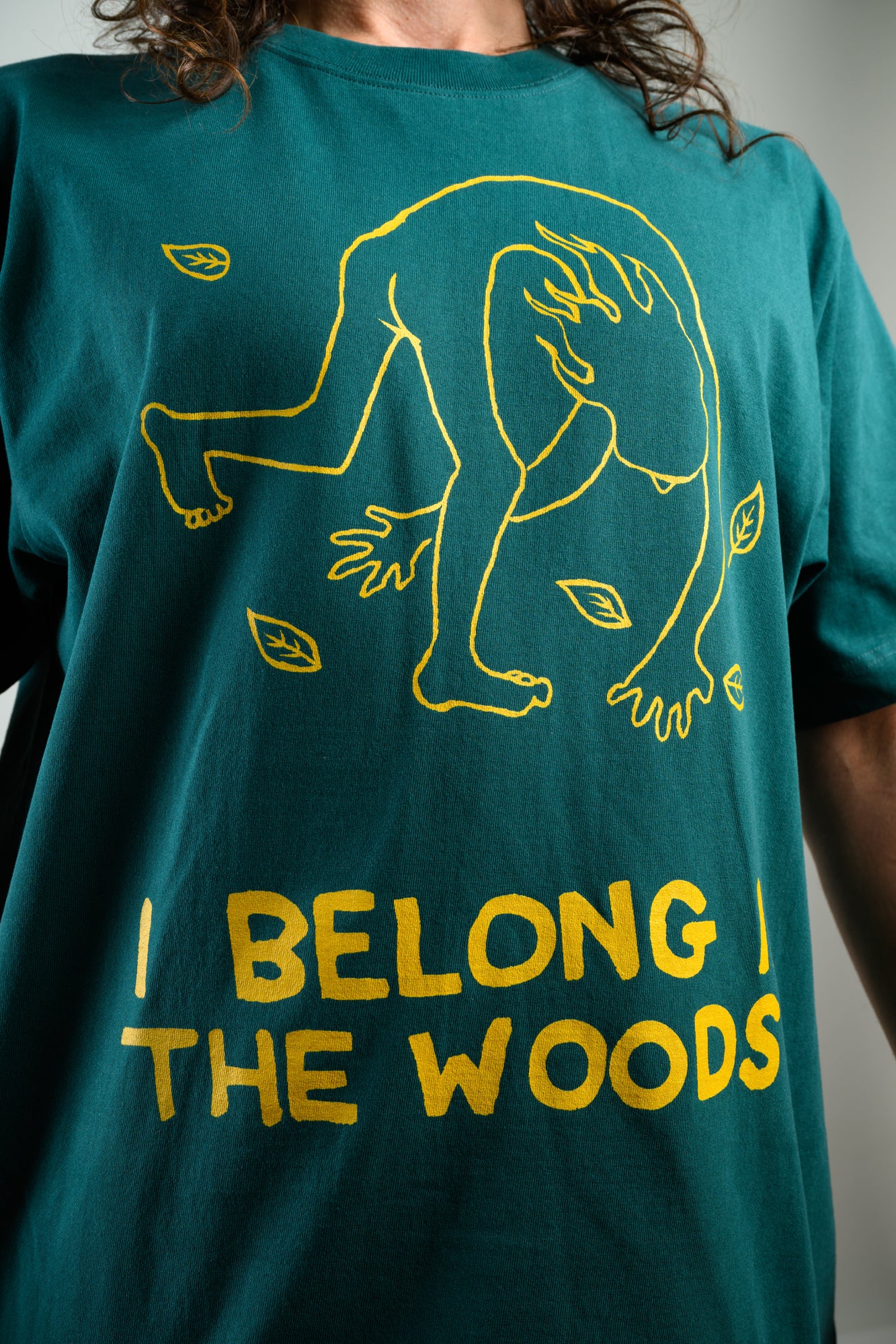 I Belong In The Woods - Premium Relaxed Fit T-shirt