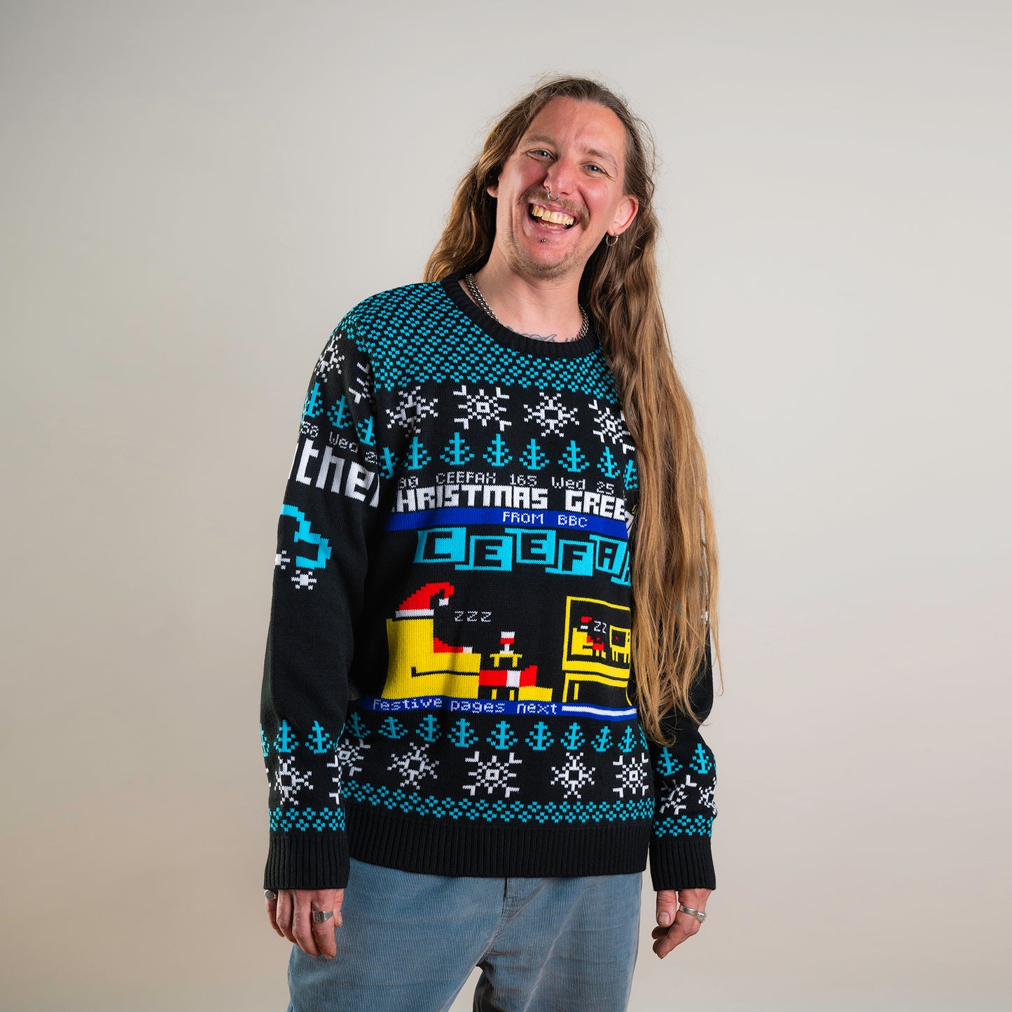 Ceefax Christmas Jumper - Purist's Edition