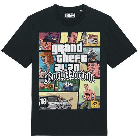 Grand Theft Alan: North Norfolk - Unisex T-shirt