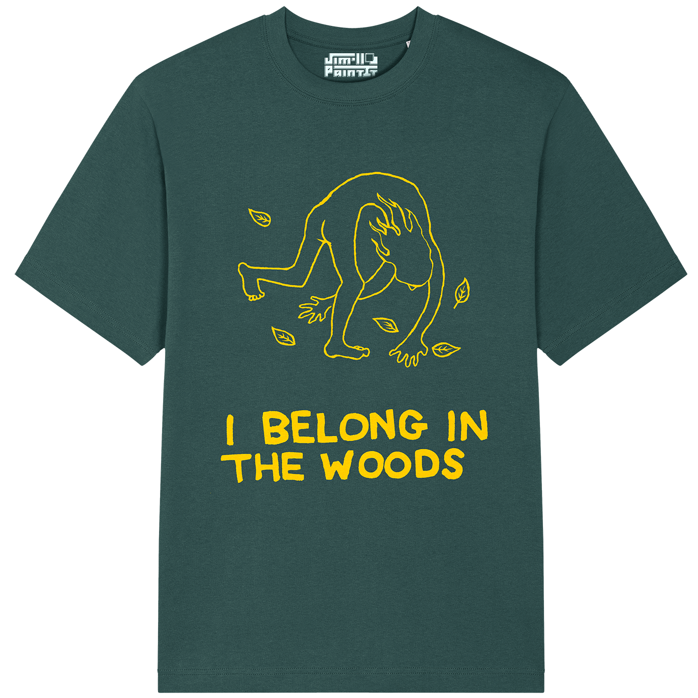 I Belong In The Woods - Premium Relaxed Fit T-shirt