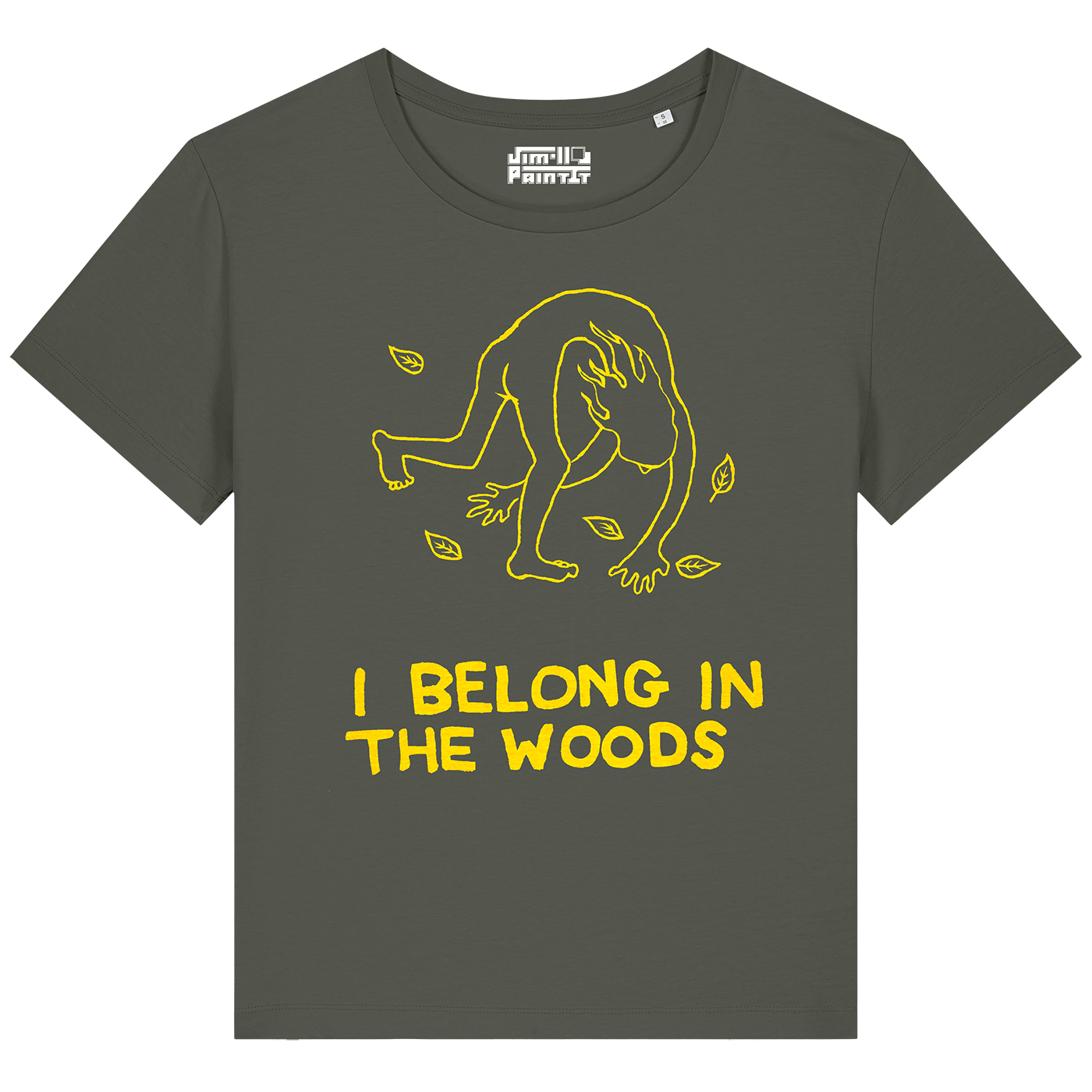 I Belong In The Woods - Women's Scoop Neck T-shirt