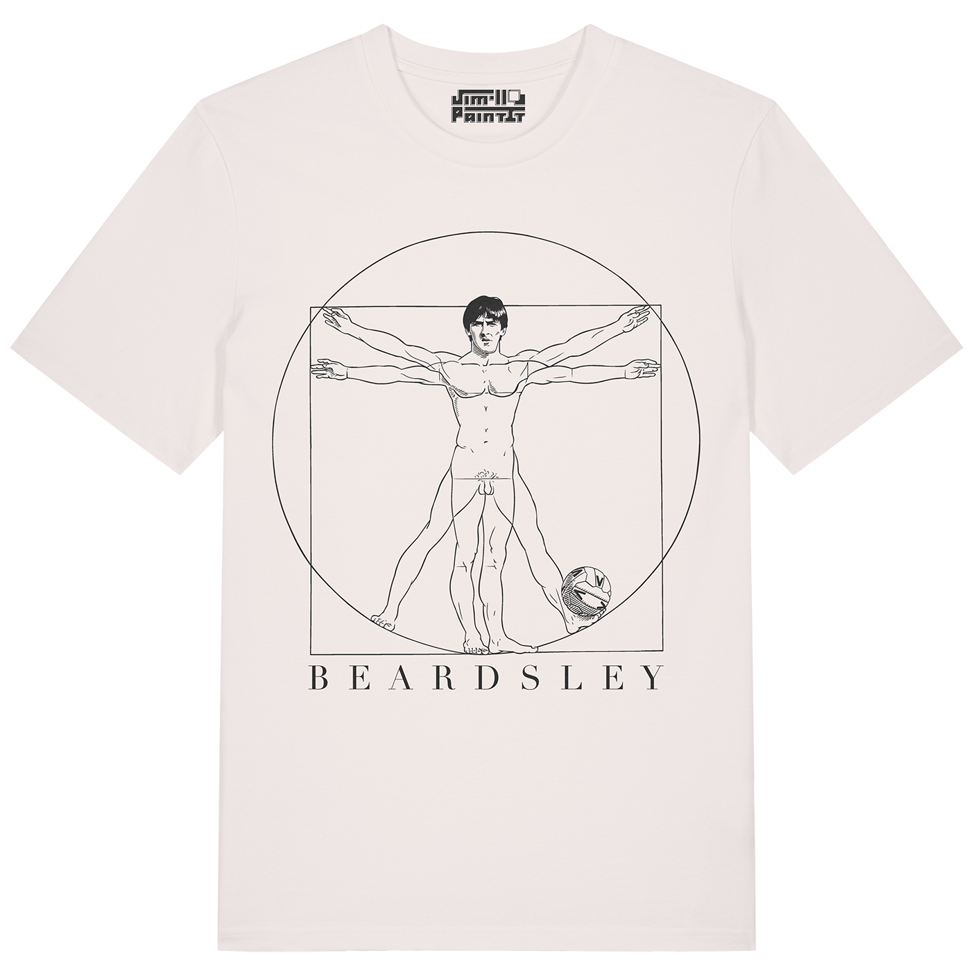 Vitruvian Beardsley - Unisex T-shirt