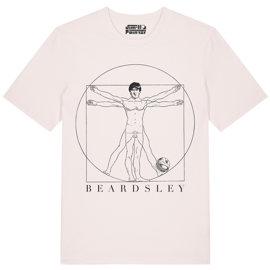 Vitruvian Beardsley - Unisex T-shirt