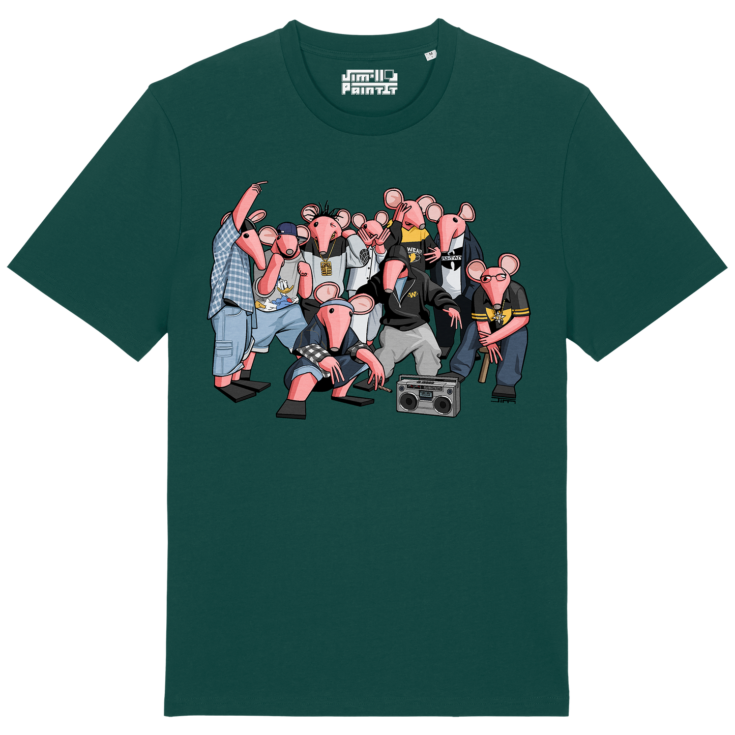 Wu-Tang Clangers - Limited Edition Green T-shirt