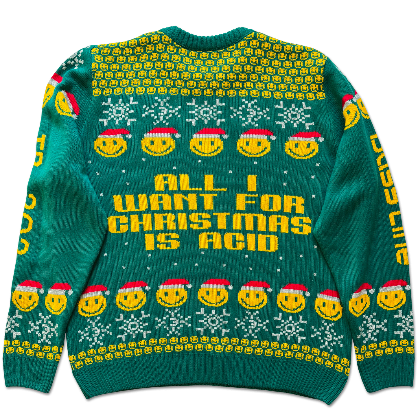 The Acid House Christmas Jumper - Green Edition