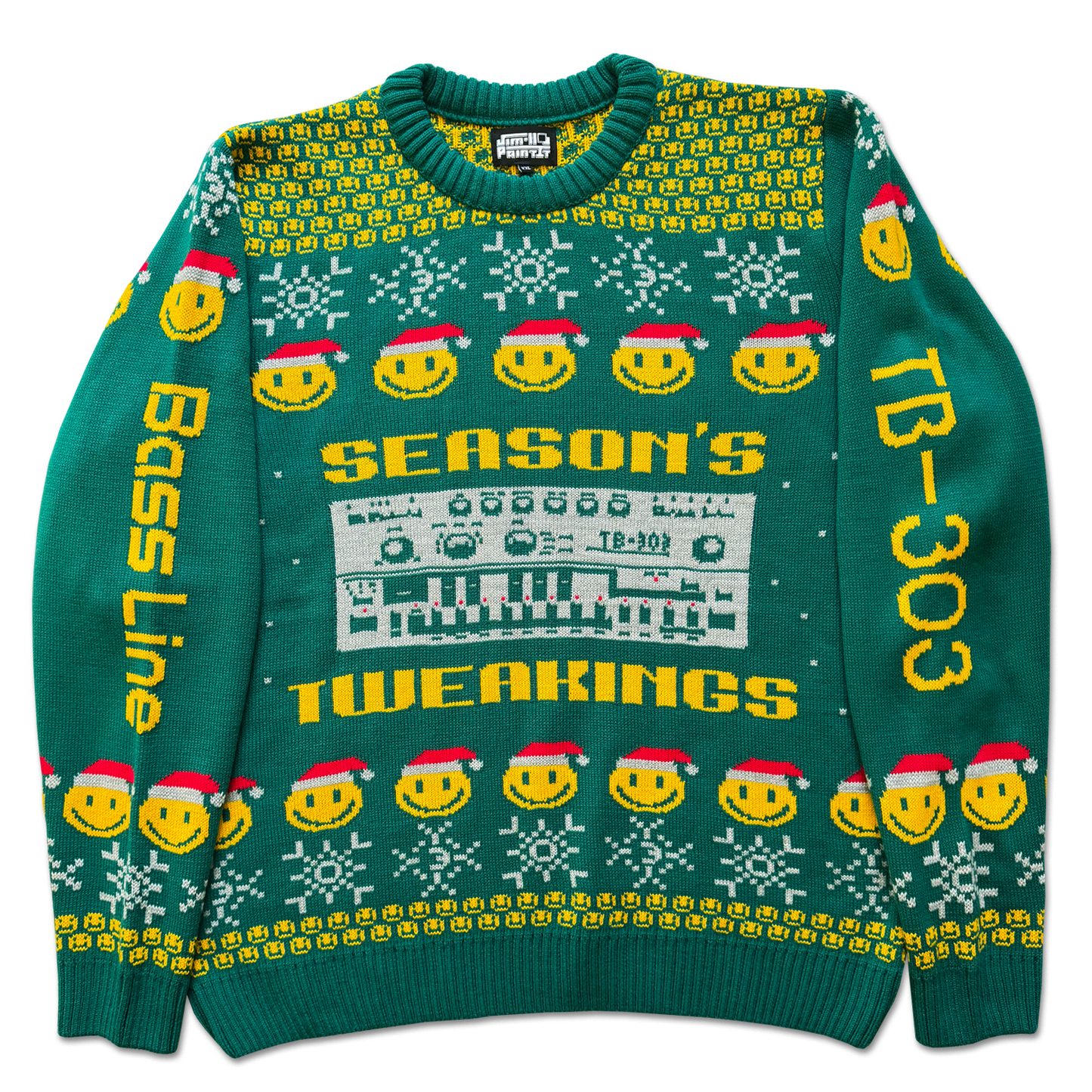 The Acid House Christmas Jumper - Green Edition