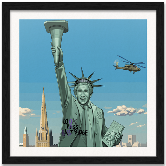 Alan of Liberty Art Print