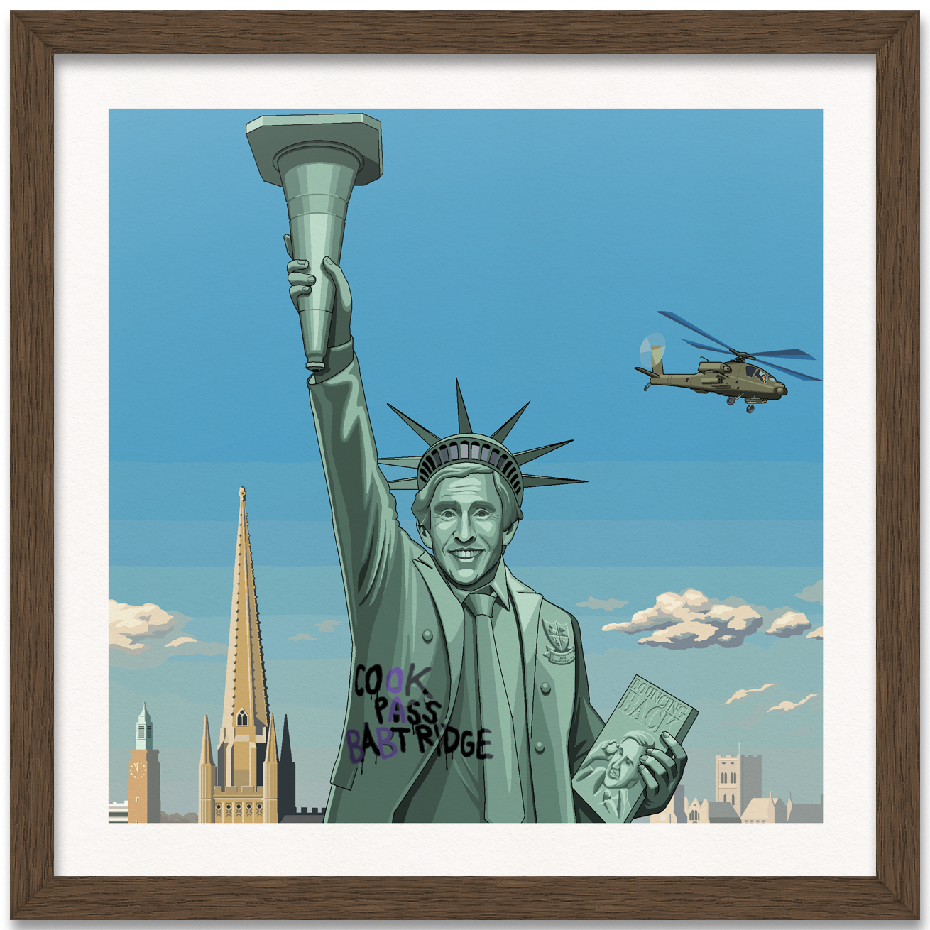 Alan of Liberty Art Print