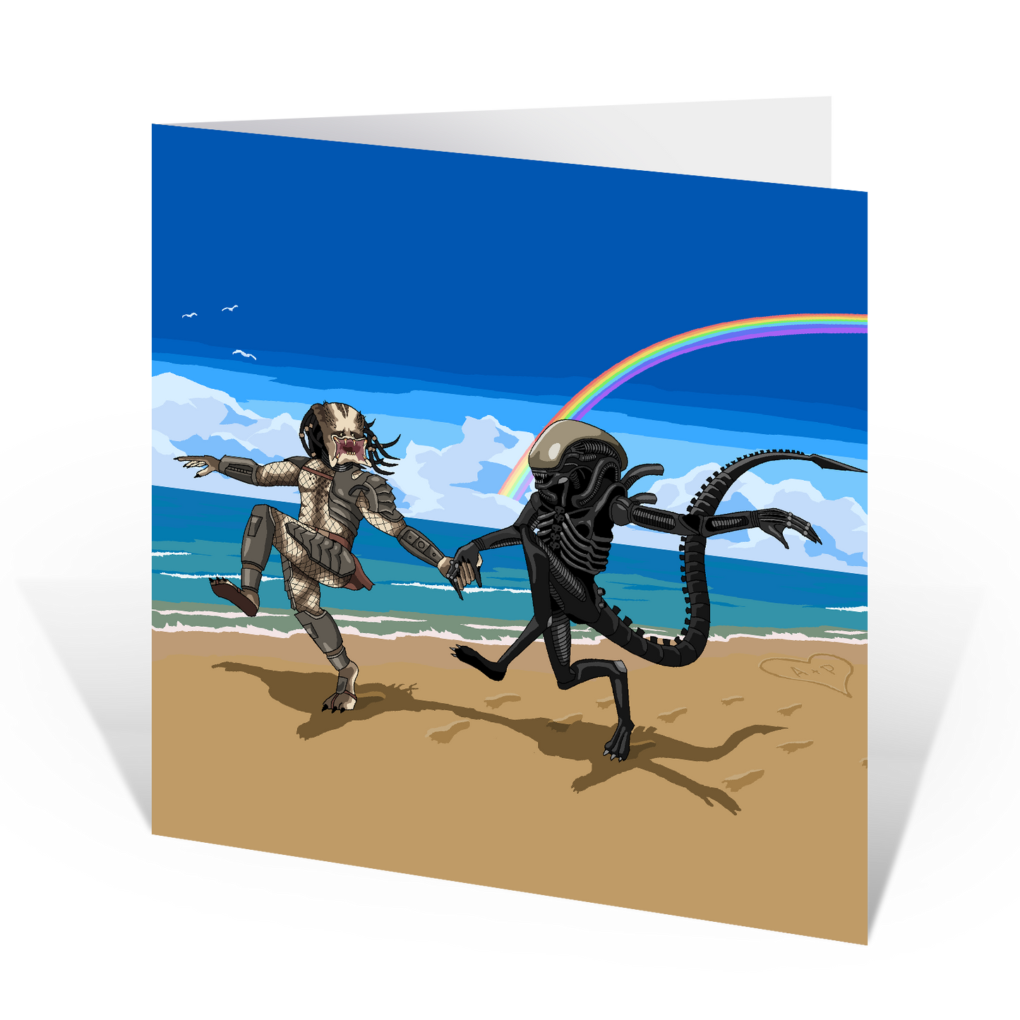 A♥︎P Greeting Card