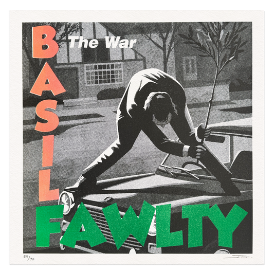Basil - Ltd Halftone Risograph Print