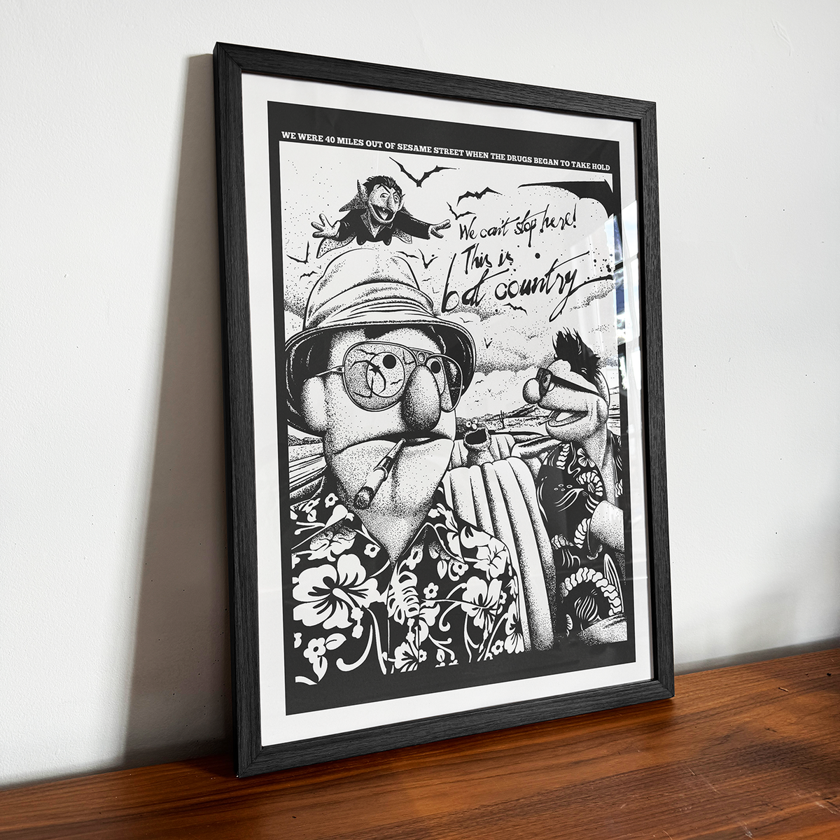 Bat Country Redux Art Print
