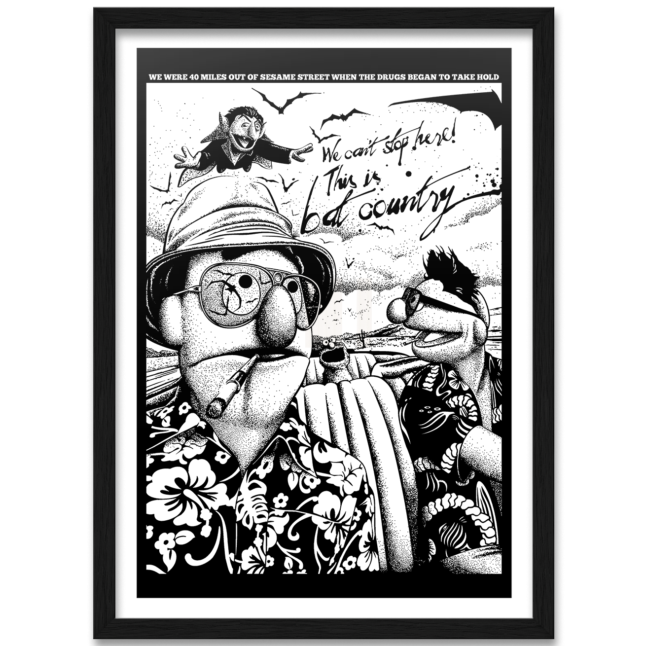 Bat Country Redux Art Print