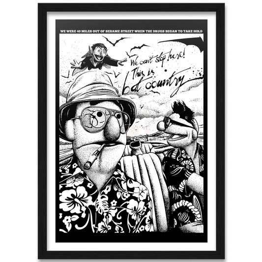 Bat Country Redux Art Print