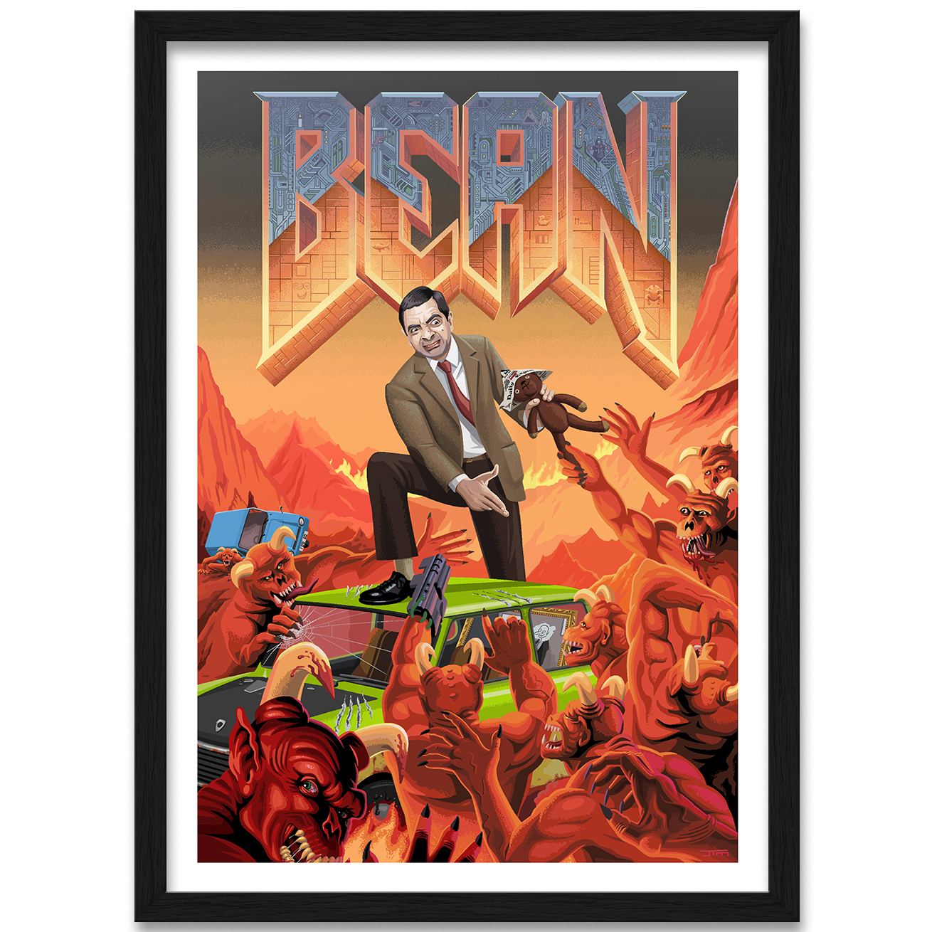 BEAN Art Print