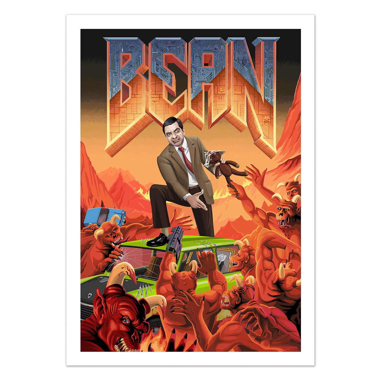 BEAN Art Print