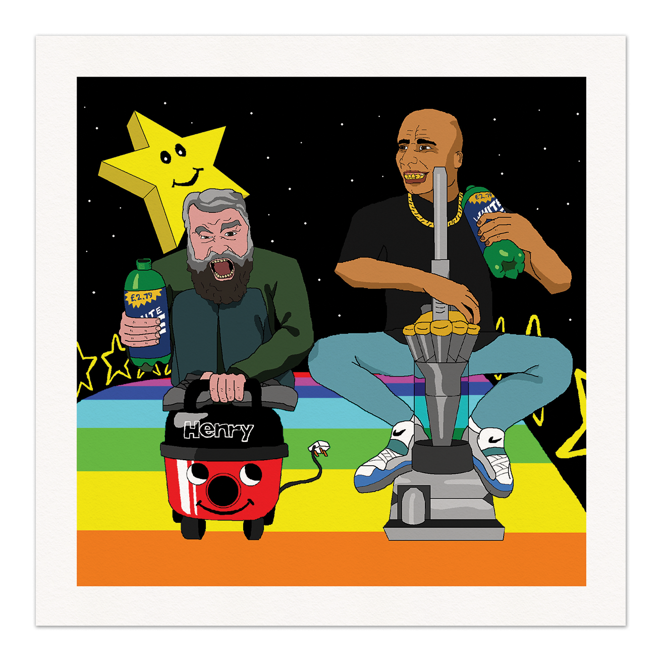Hoover Racing Art Print