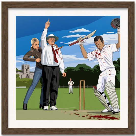 Buffy The Umpire Slayer Art Print