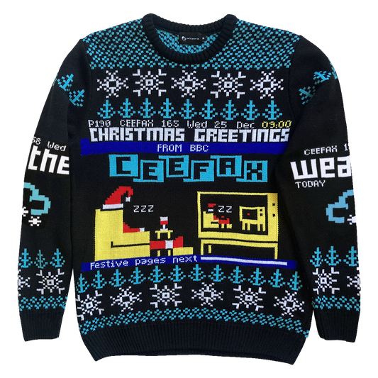 PRE-ORDER Ceefax Christmas Jumper
