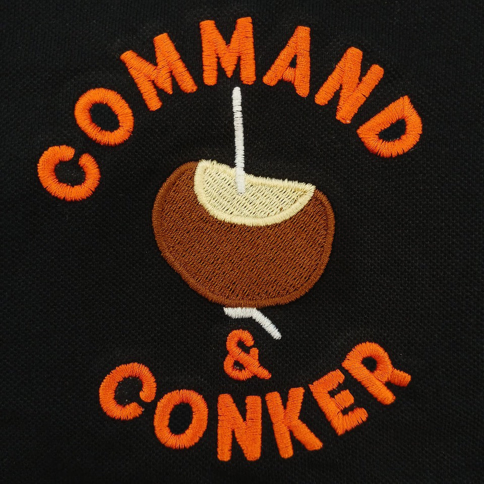 Command & Conker - Embroidered Polo