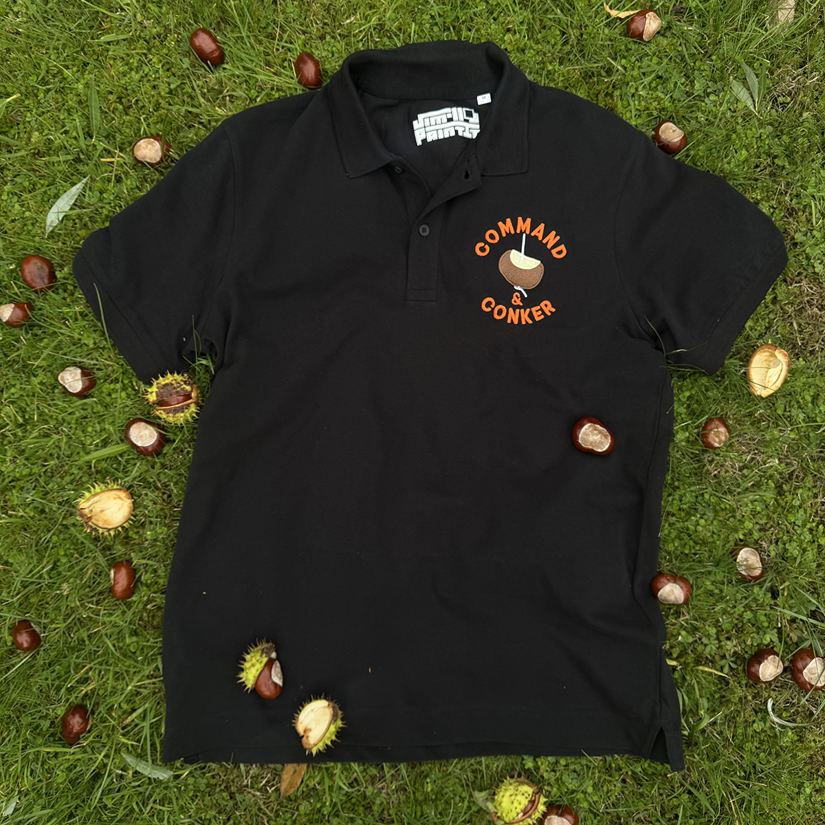 Command & Conker - Embroidered Polo