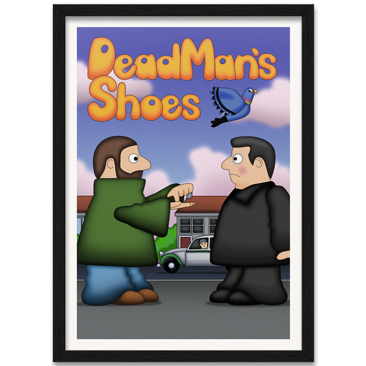 Pigeon Street Dead Man's Shoes Art Print