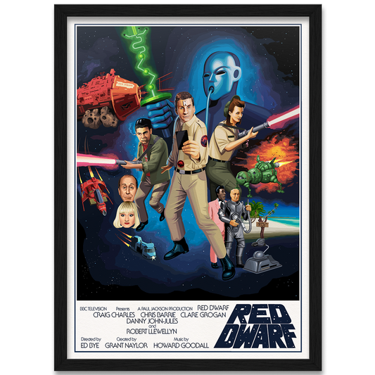 Dwarf Wars Art Print