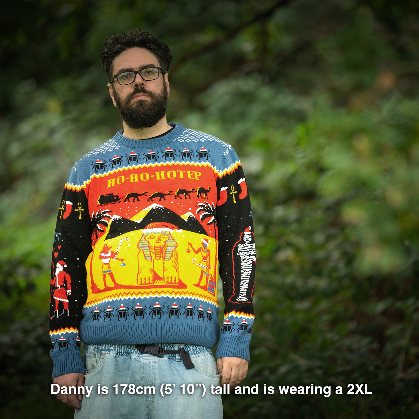 The Ancient Egypt Christmas Jumper