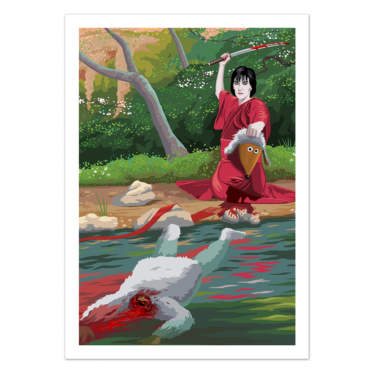 Enya Art Print