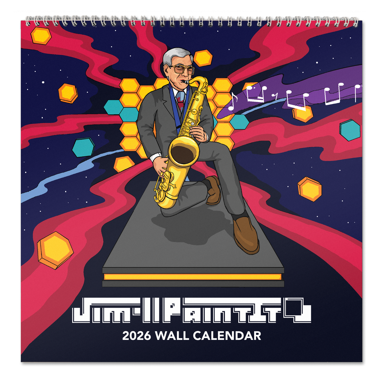 Jim'll Paint It 2026 Wall Calendar: Early Days Special