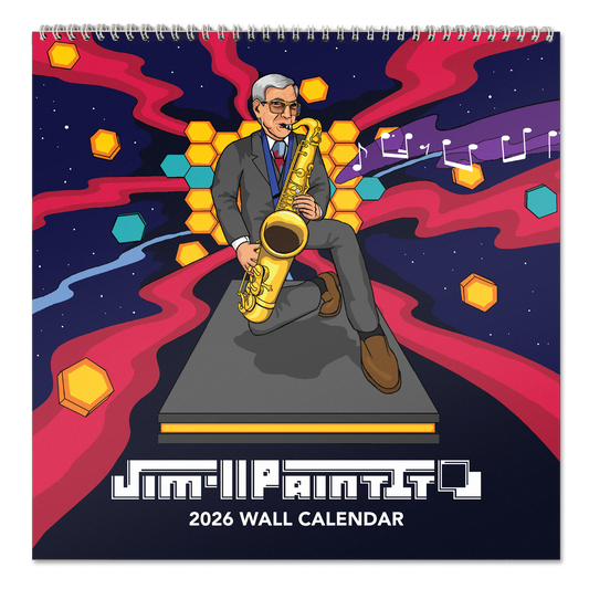 Jim'll Paint It 2026 Wall Calendar: Early Days Special